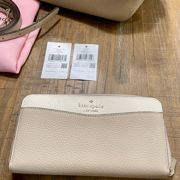 Kate Spade Satchel and Large Wallet Set - Picture 4 of 14